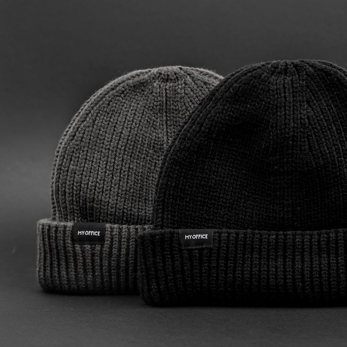 Gorro corto modelo Fisher line color negro